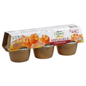 Wegmans Organic Cinnamon Applesauce