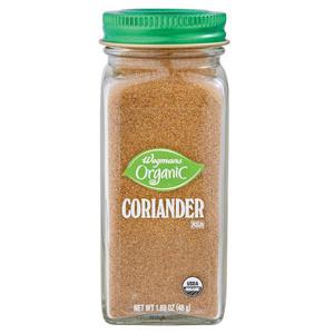 Wegmans Organic Spices, Ground, Coriander