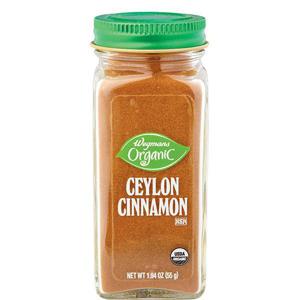 Wegmans Organic Spices, Ceylon Cinnamon