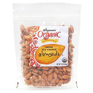 Wegmans Organic Salted Dry Roasted Almonds