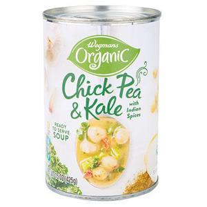 Wegmans Organic Ready To Serve Chick Pea & Kale Soup