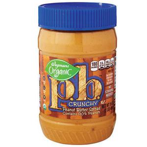 Wegmans Organic p.b. Crunchy Peanut Butter Spread