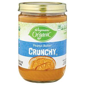 Wegmans Organic Peanut Butter, Crunchy