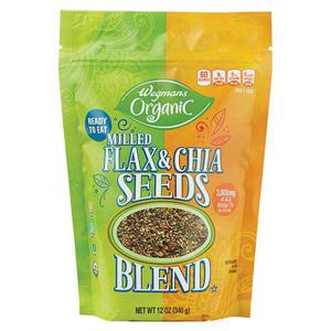 Wegmans Organic Milled Flax & Chia Seeds Blend