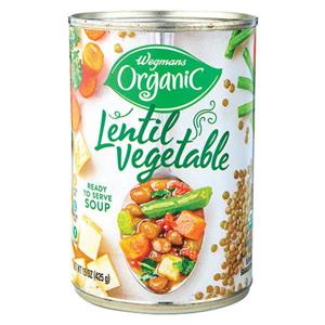 Wegmans Organic Lentil Vegetable Soup