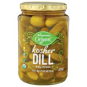 Wegmans Organic Kosher Dill Baby Pickles