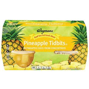 Wegmans Pineapple Tidbits