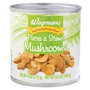 Wegmans Pieces & Stems Mushrooms