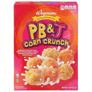 Wegmans PB & J Corn Crunch Cereal