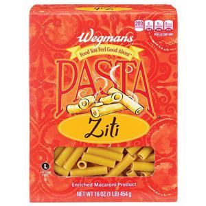 Wegmans Pasta, Ziti