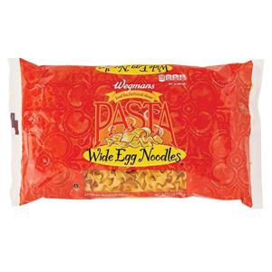 Wegmans Pasta, Egg Noodles, Wide