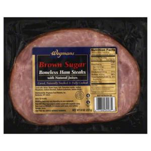 Wegmans Brown Sugar Boneless Ham Steaks