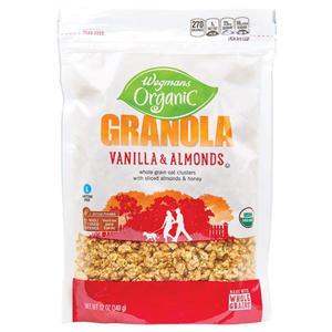 Wegmans Organic Vanilla & Almonds Granola