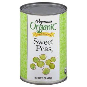 Wegmans Organic Sweet Peas