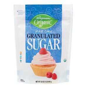 Wegmans Organic Sugar, Pure Cane Granulated