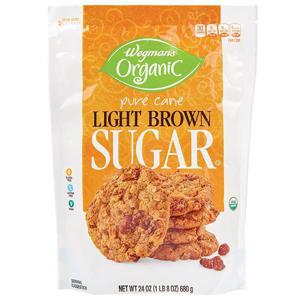 Wegmans Organic Sugar, Light Brown, Pure Cane