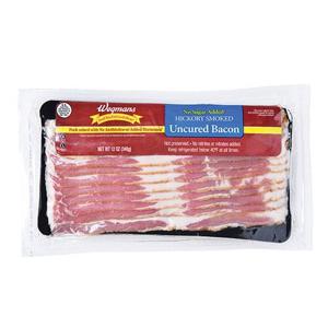 Wegmans No Sugar Added Hickory Smoked Uncured Bacon