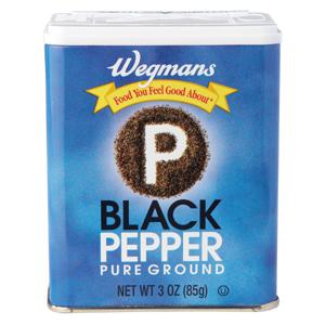 Wegmans Pure Ground Black Pepper