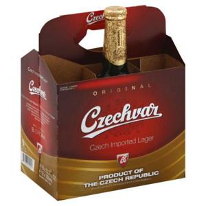 Czechvar Beer, Lager, Original 6/11.2 oz bottles