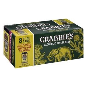 Crabbies Original Ginger Beer  8/11.2 oz cans