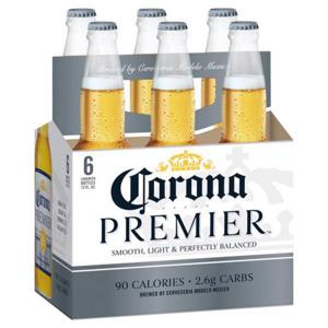 Corona Premier Beer 6/12 oz bottles