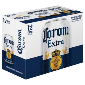 Corona Extra Beer  12/12 oz cans