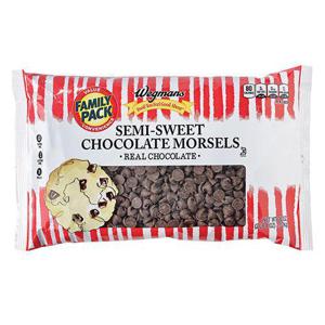 Wegmans Semi-Sweet Chocolate Morsels, FAMILY PACK