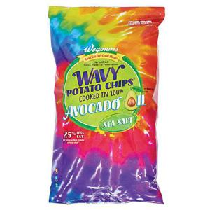 Wegmans Sea Salt Wavy Potato Chips Cooked in 100% Avocado Oil