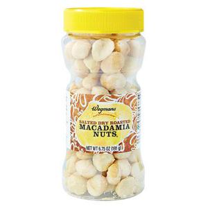 Wegmans Salted Dry Roasted Macadamia Nuts