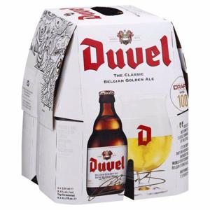 Duvel Belgian Beer 4/11.2 oz bottles