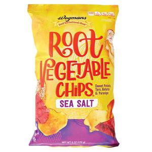 Wegmans Root Vegetable Chips, Sea Salt