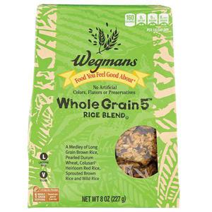 Wegmans Rice, Whole Grain Five Rice Blend