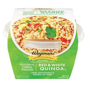 Wegmans Red & White Quinoa Ancient Grain Blends with Artichokes & Hearts of Palm