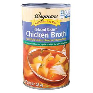 Wegmans Reduced Sodium Chicken Broth