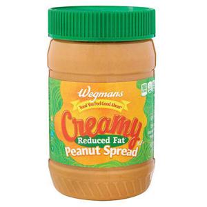 Wegmans Reduced Fat Creamy Peanut Butter