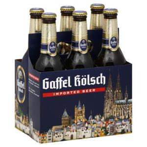 Gaffel Beer, German 6/12 oz bottles