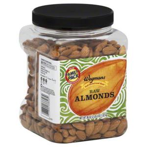 Wegmans Raw Almonds, FAMILY PACK