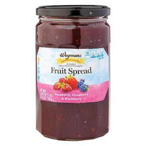 Wegmans Raspberry, Strawberry & Blackberry Fruit Spread