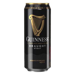 Guinness Draught Stout Beer 4/14.9 oz cans