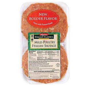 Wegmans Italian Classics Mild Poultry Italian Sausage