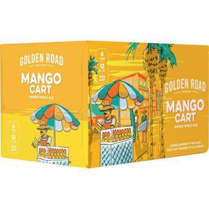 GOLDEN ROAD BREWING Mango Cart Wheat Ale 6/12 oz cans