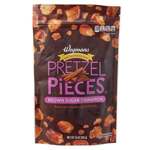 Wegmans Pretzels, Cinnamon Brown Sugar, Pieces