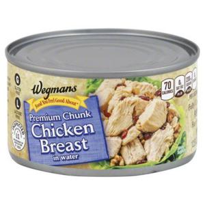 Wegmans Premium Chunk Chicken Breast in Water