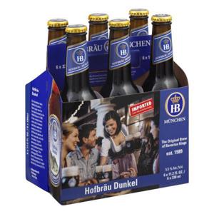 Hofbrau Munchen Dunkel Beer 6/11.2 oz bottles