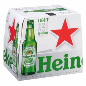 Heineken Light Premium Light Beer  12/12 oz bottles