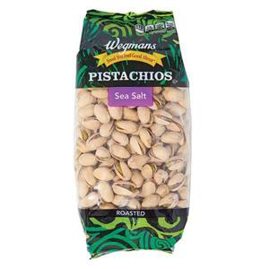 Wegmans Pistachios, Sea Salt, Roasted