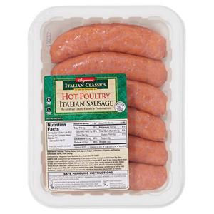 Wegmans Italian Classics Hot Poultry Italian Sausage