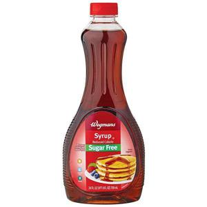 Wegmans Syrup, Pancake, Sugar Free