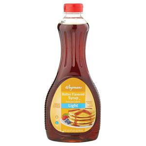 Wegmans Syrup, Pancake, Butter, Light