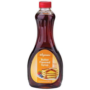 Wegmans Syrup, Pancake, Butter Flavored